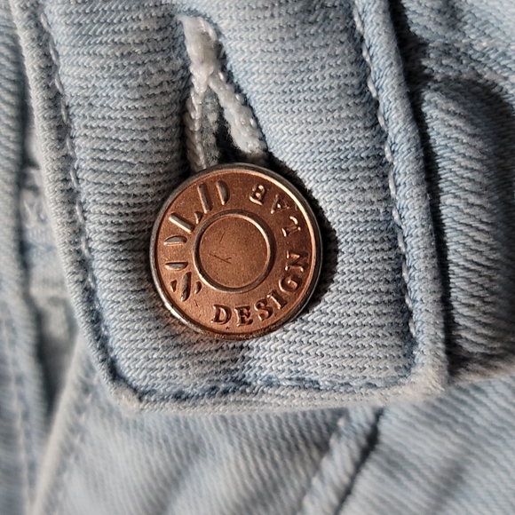 DESIGN LAB SOLD BESTFRIEND STRAIGHT LEG BLUE JEANS WOMENS DENIM PANTS SIZE 26 - Picture 4 of 13